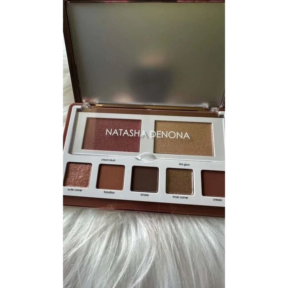 Nib Natasha Denona Glam Face Palette in the colorway Dark